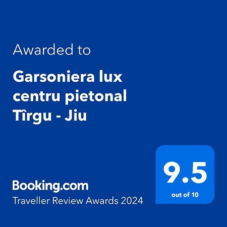 Appartamento Garsoniera Lux Centru Pietonal Tirgu - Jiu Târgu Jiu Esterno foto